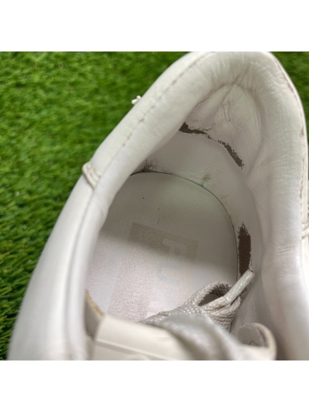 Golden Goose Purestar Womens Size 7 Ivory Athletic Lifestyle Shoes Sneakers - Picture 9 of 10